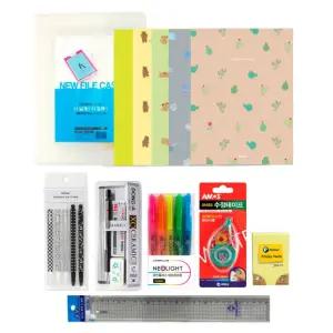 중등 고등 문구 8종 세트 신학기 입학 졸업 선물/초등/중학생/사무/공부/학용품/학생/유아/학원/어린이/