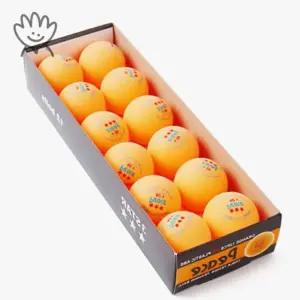 탁구공 피스 3성 노랑주황 12개입 국제규격 시합용 커머스픽101