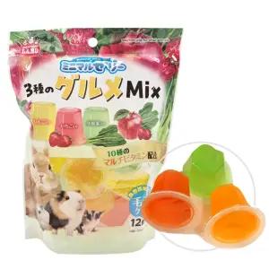 마루칸 야채 사과 딸기 3종 햄스터 젤리 (완품) 간식 먹이