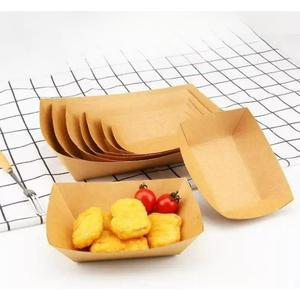 일회용 접시 포장 용기 바베큐 사각 크리스마스일회용접시 포장용기 종이트레이 와플 투명