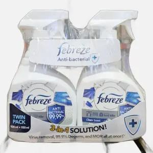 페브리즈 섬유탈취제 항균 플러스 920mlx2개 깨끗한향 이불 땀냄새 향균 대용량 코스트코