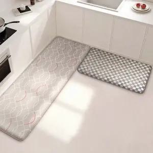 PVC 주방 발매트 푹신한 두꺼운 발판 논슬립 양면 부엌 발편한 매트