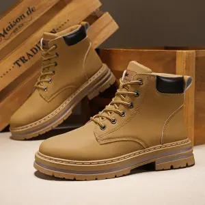 남성 겨울 방수 대형 부츠 슈즈 고급 신발 290부츠 290사이즈신발
