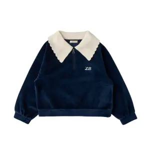 [롯데백화점]룰라비 LB- 니트카라반집업스웨트셔츠 75C12-334-05