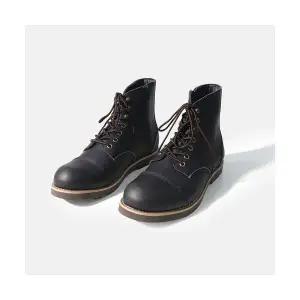 SLOWSTEP SP1025 아이론스텝 부츠 풀그레인 레더 블랙 235457