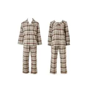[갤러리아] [커플]면+캐시미어 선염체크 파자마(VPA4563WM_BR)