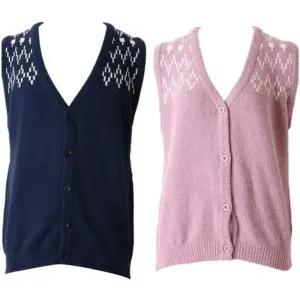 [갤러리아] 커플]와코루 동절기에 착용하기 좋은 이지웨어 스웨터조끼세트[WPA556M WPA556W]