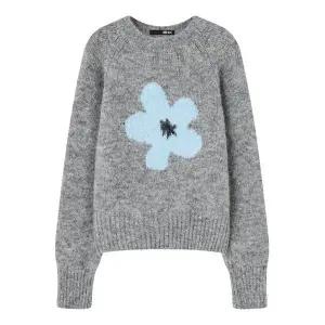 [BNX]빅 플라워 자수 긴팔 레글런 니트 BX4KP001L0 _P407945970