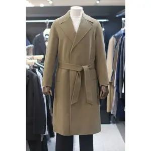 [갤러리아] 지이크 FW 베이지 울100 핸드메이드 벨티트 코트 PFH7028