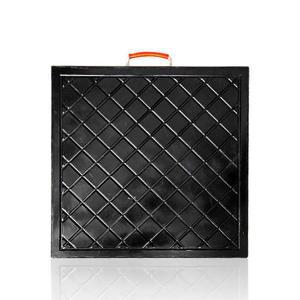 크레인발판 받침대 300x300x30mm 사다리용 안전패드 중장비 아우트리거 30mm