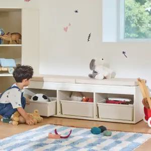 한샘 샘키즈 와이드 수납벤치 1200