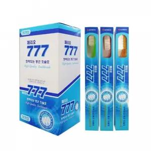 777칫솔 777 페리오 탄력있는 둥근 탄력모칫솔 칫솔모x20개입 대용량칫솔