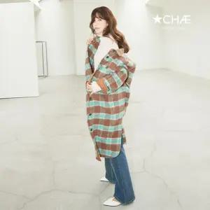 [최초8만원인하] 채컬렉티브 25FW 알파카 체크코트