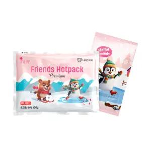 동물 캐릭터 프렌즈 프리미엄 포켓용 핫팩 100g x 60개