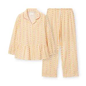 [오르시떼](천안아산점)여성 G115 애플루이 긴소매 파자마 세트