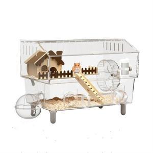 대형 햄터 케이지 전신 투명 빌라 햄터집 아크릴 햄터용품