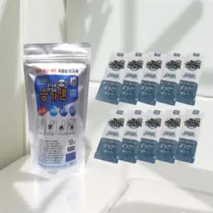 대변 응고제 소변 변기 간이 화장실 휴대용 노지 캠핑