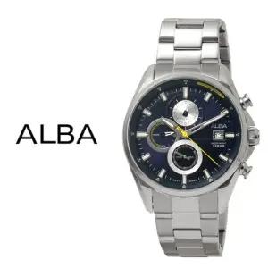 알바 남성용 메탈시계 AM3581X1