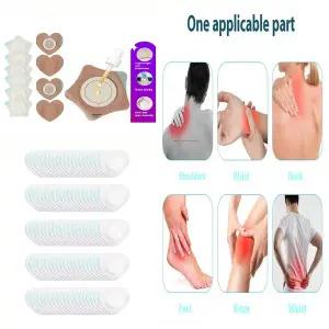 배꼽패치 뱃살패치 붙이는다이어트 30개/팩 일회용 캐스터 오일 패치 벨리 통기성 비직물 배꼽 스티커 편안