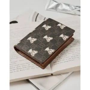 닥스 DAKS 여성 브라운 패턴 소가죽 카드지갑 DCWA4F793 337753