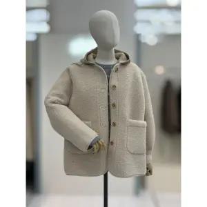 갤러리아 이프네 니트 후드 단추 뽀글이 자켓(DP9WJK04)