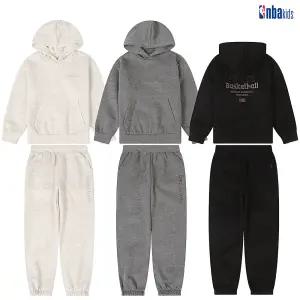 [롯데백화점]엔비에이 NBA 후드 기모 세트(K244ST030P)