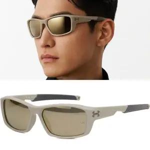 [언더아머] 선글라스 UA FANATICAL 2QUJO 골드 사각 미러 고글 낚시 스포츠 패션