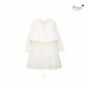 [대구백화점] [페리미츠]겨울 여아 털 조끼 레이스 원피스(P2541O660)