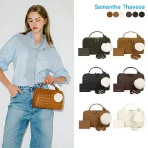 [직]25FW NEW COLOR 양가죽 인트레치아토 탑핸들 토트백 (+카드지갑,폭스퍼 참