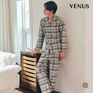[비너스] 블랙라벨 면캐시미어 남성 파자마(VPA4563M)[VPA4563M]