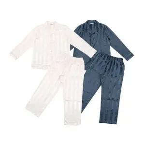 [갤러리아] 비비안 사틴 스트라이프자가드 레이온혼방 잠옷 WP8869A/2C