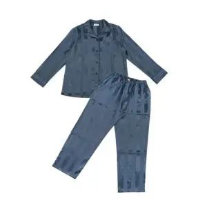 [갤러리아] 비비안 사틴 스트라이프자가드 레이온혼방 잠옷 WP8869A/DPGR