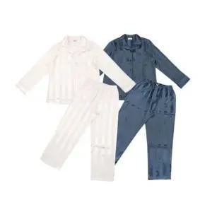 [갤러리아] 비비안 사틴 스트라이프자가드 레이온혼방 커플잠옷 WP8869A/MP8869A/PSK/GR