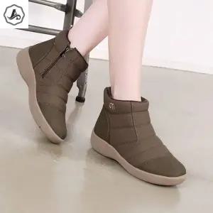 애슬릿방한 부츠 여성 앵클 패딩 가을 겨울 발 편한