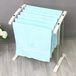 실내 빨래건조대 1단 / 미니 수건 베란다 빨래걸이