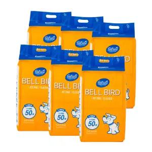 [비밀특가] 벨버드 두꺼운 강아지 배변패드 클래식패드 300매 (50매x6개입)