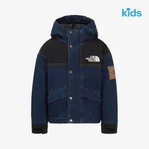 [노스페이스] 키즈 키즈 노벨티 마운틴 자켓 INDIGO NJ3BR51T