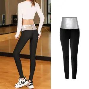 [피커]레깅스 하이웨스트 여자땀복 복부 9부