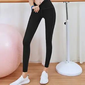 [피커]슬림핏 하이웨스트 헬스복 레깅스 S 요가복 9부