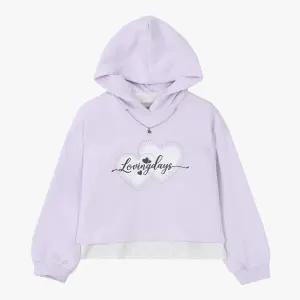 [롯데백화점]신디키즈 쯔리기모 샤이니 레이어드 후디SET CIMS25T09