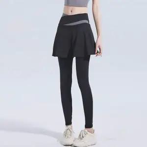 다용도 스포츠 여성 필라폴웨어 일체형 치마 레깅스 폴웨어