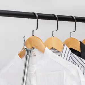 (긴타입) 고급 길이조절 스텐 옷걸이막대