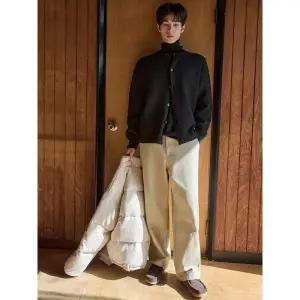 [에잇세컨즈] 기모 코튼 와이드 팬츠  브라운 (455X21LYLD)