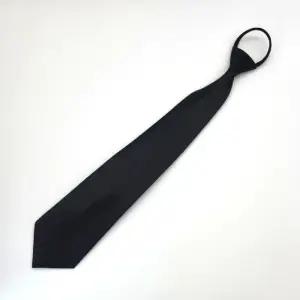 자동 지퍼넥타이 블랙