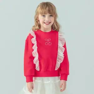 [아이러브제이] 메리프 망사프릴 기모 맨투맨 JXWTO36