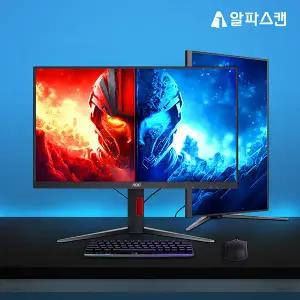 알파스캔 AOC U27G4 게이밍 320 듀얼 모드 4K UHD HDR 400 무결점