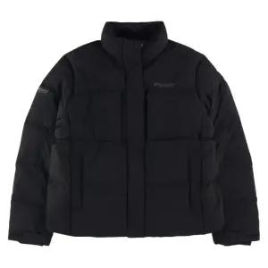 여성 레스터G 하이넥 구스다운 숏패딩 DWDJ64056-BKS