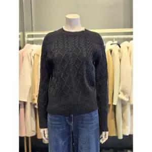 시슬리 케이블울라운드니트317L3M103W