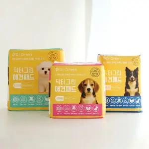 닥터그린 배변패드 프리미엄소형/중형/대형 (2팩/4팩) 일본SAP 미국펄프 강아지 반려견 애견패드