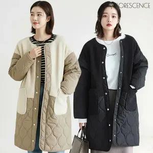 [플로레센스] 아페토 뽀글이 누빔패딩(색상선택)